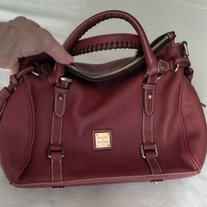 Vintage Dooney and Bourke Florentine Small leather satchel.